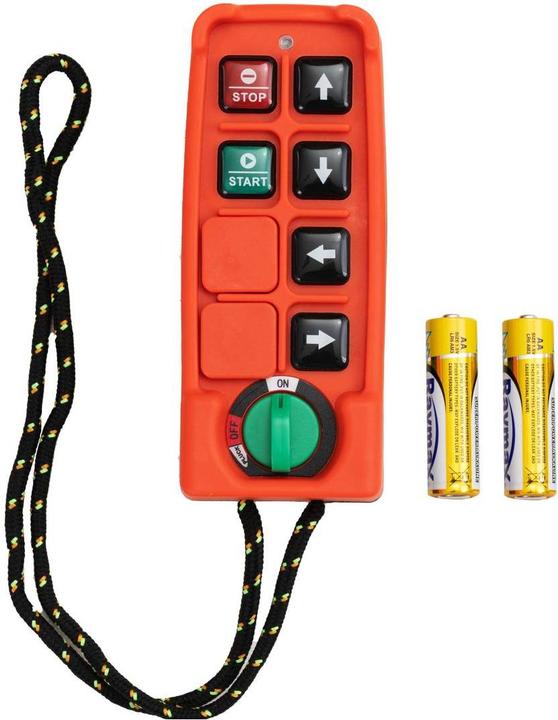 Produktbild MSW Laufkatze elektrisch Rollfahrwerk für Seilzüge Flanschbereich 68 - 110 mm 1600 W