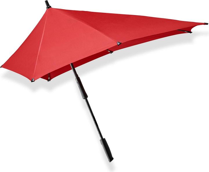 Senz Stick Storm Regenschirm, XXL, Passion Rot