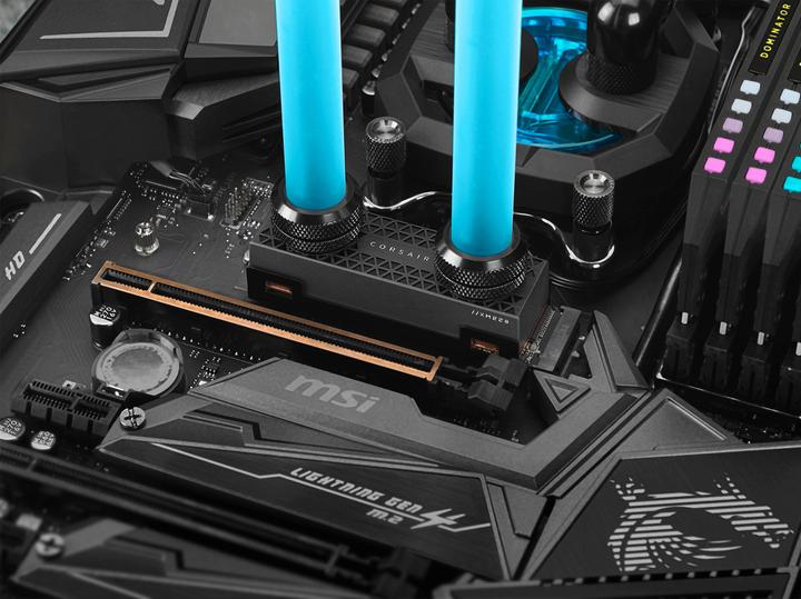 Actual product image Corsair MP600 PRO Hydro X Edition (2000 GB, M.2 2280)