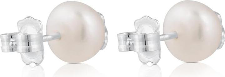 Image du produit Tous Boucles d'oreilles en perles réelles avec ours 411143500 (Argent Sterling)
