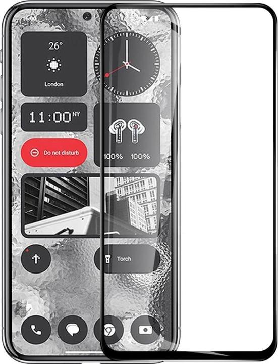 Actual product image Screenguard Full screen armoured glass (1 Piece, Nothing Phone (2))