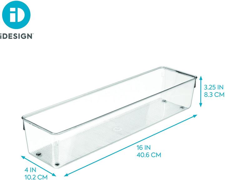 Produktbild iDesign Behälter für Schubladen (40 x 10 x 7.5 cm)