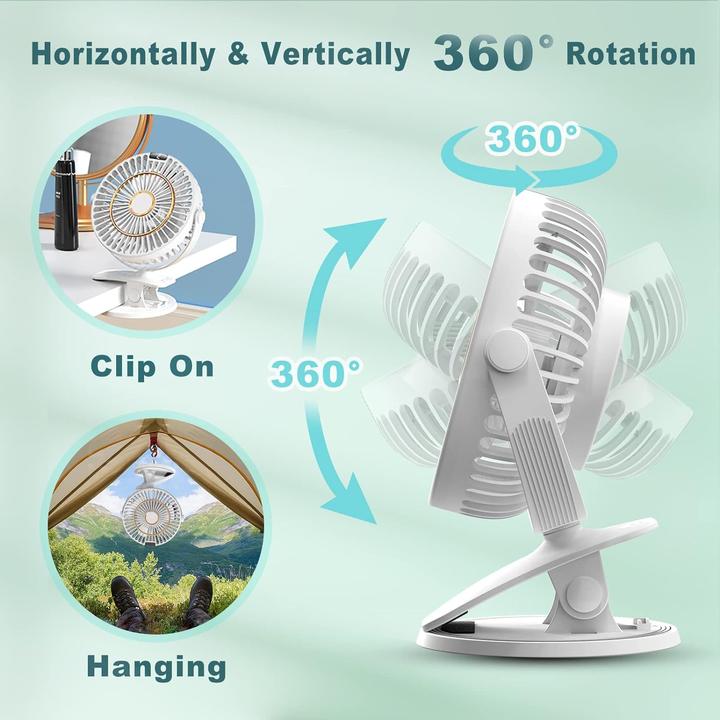 Actual product image Verquin Mini fan (40 dB)