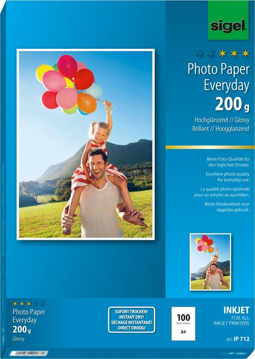 Produktbild Sigel Inkjet Everyday (200 g/m², A4, 100 x)