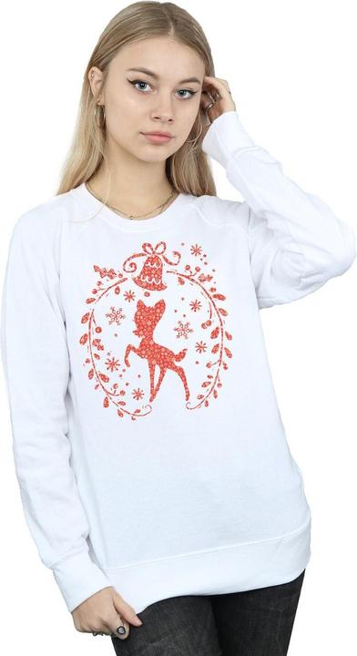 Immagine prodotto Disney Bambi Christmas Wreath Felpa Donna (M)