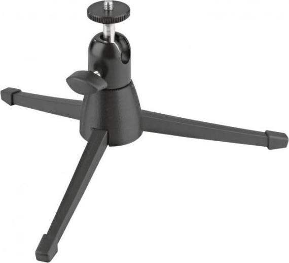 Actual product image K&M 19783 Camera table tripod Tripod with cloth (Plastic)
