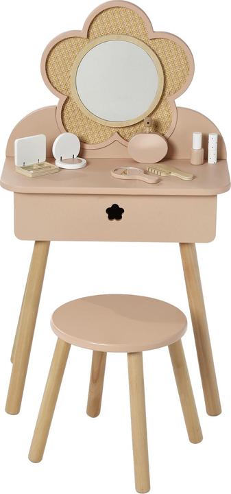 Vertbaudet Kinder Schminktisch (50.5 x 30.5 x 89 cm)