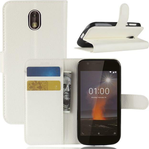 Image du produit MU Classic Série de couvertures de livres en cuir litchi (Nokia 1)