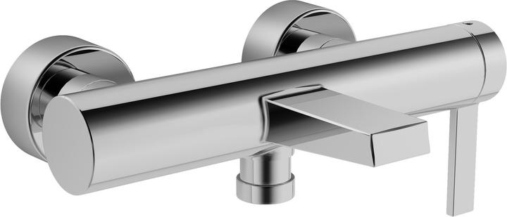 Produktbild Hansa Hansaloft Wannen- und Brausearmatur, seitenbedient, Ausladung:162mm, chrom, 57702103