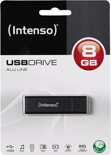Actual product image Intenso Alu Line (8 GB, USB-A)