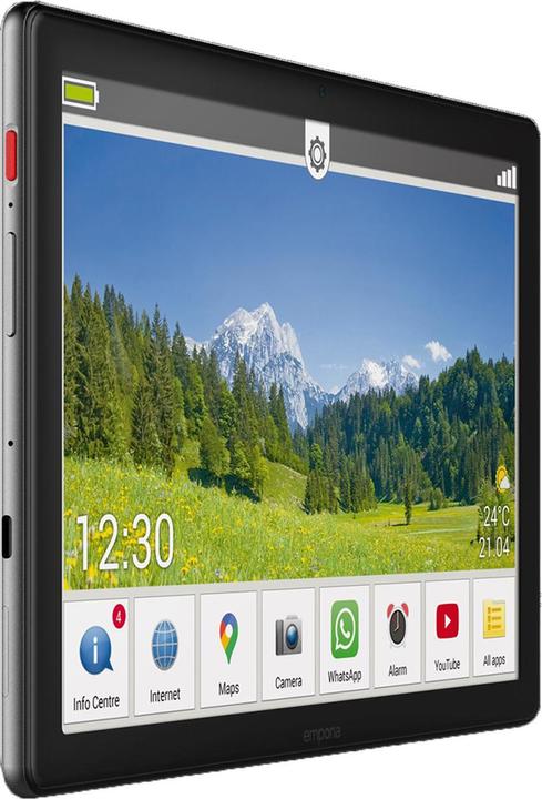 Actual product image Emporia Tab1 (4G, 10.10", 32 GB, Black)