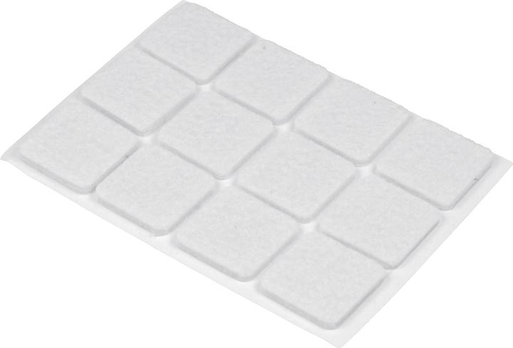 Produktbild Metaltex Filzgleiter quadratisch 12 Stück (Filzgleiter, 6 Stück)