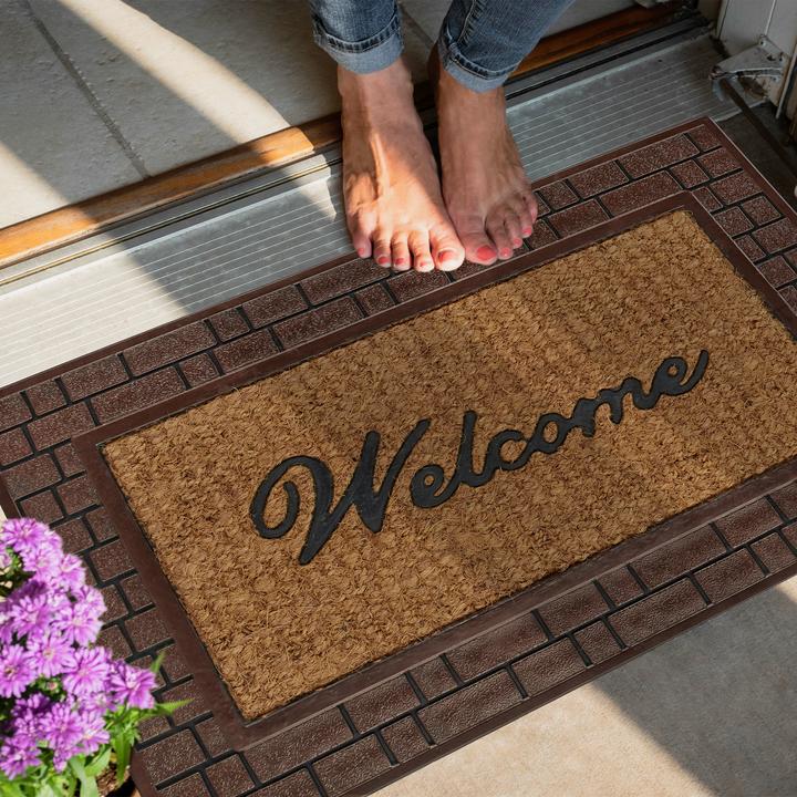 Image du produit Relaxdays Paillasson-coco (75 x 45 x 1 cm)