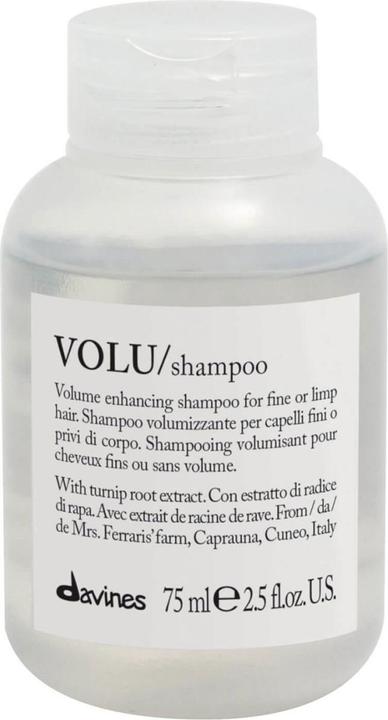Davines Essential Haircare - VOLU Shampoo (75 ml, Flüssiges Shampoo)