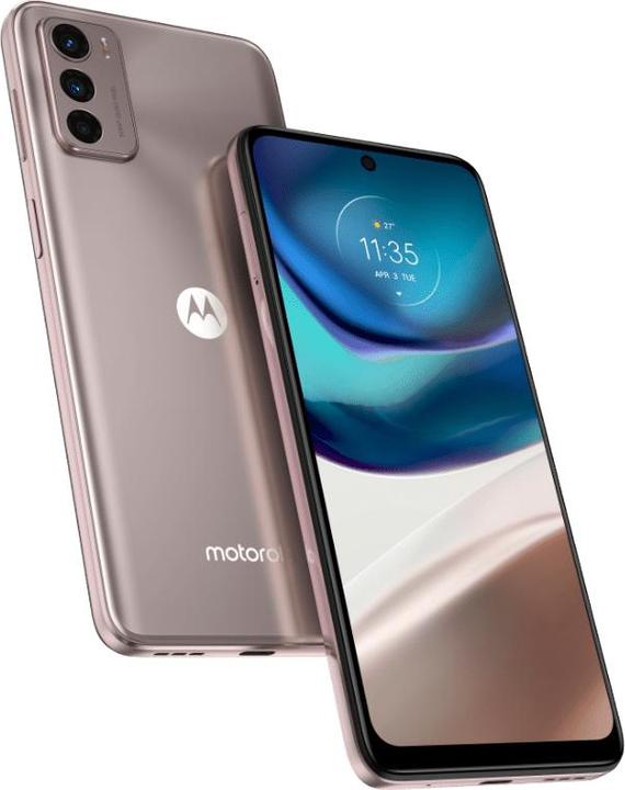 Immagine prodotto Motorola Moto G 42 16 3 cm (6,4 pollici) Dual SIM Android 12 4G USB Type-C 4 GB 128 GB 5000 mAh Rosa (128 GB, Rosa metallico, Doppia SIM)