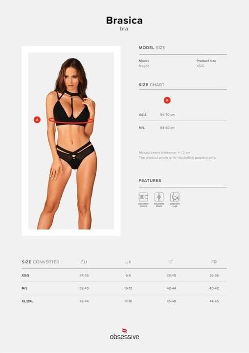 Actual product image Obsessive Brasica Bra M/L (M, L)