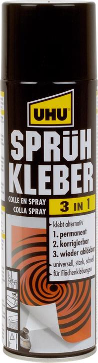 Actual product image UHU Spray adhesive 3 in 1 (460 g, 500 ml)