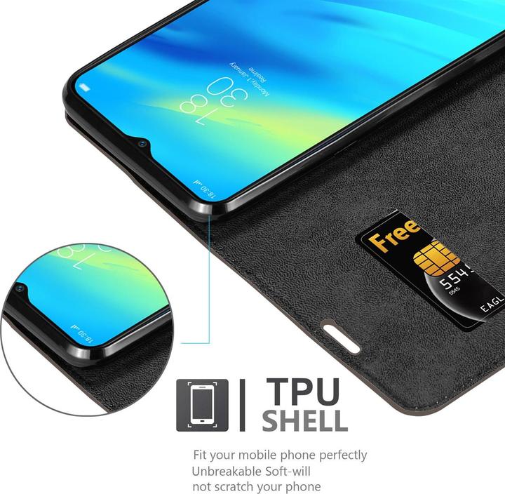 Produktbild Cadorabo Book Invisible Magnet Cover (Realme 7 Pro)