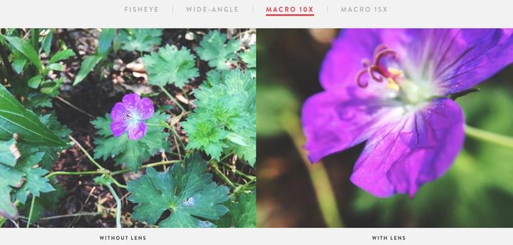 Actual product image Olloclip 4-in-1 iPhone 6/6s and 6/6s Plus