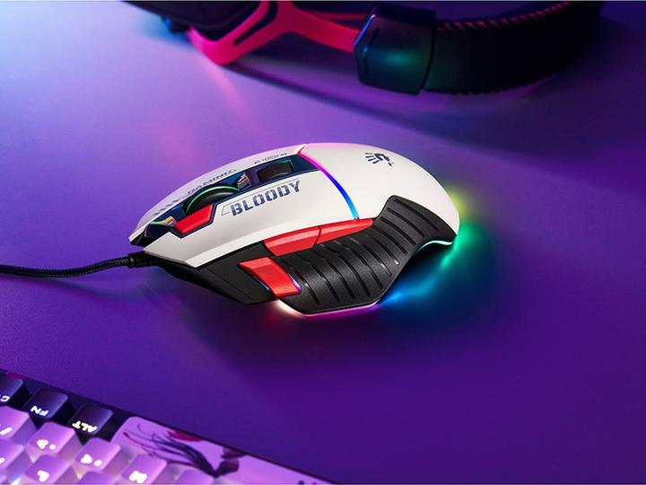 Actual product image A4Tech Mouse BLOODY W95Max USB Sports Navy (Cable)