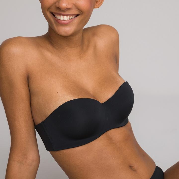 Produktbild La Redoute Collections Bandeau-BH aus Mikrofaser (Einzelpack, 80 D)