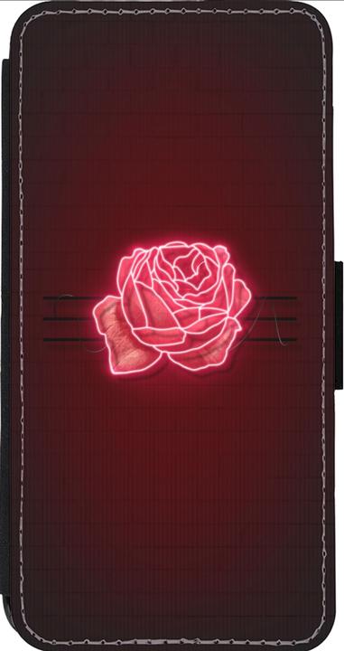 Produktbild PhoneLook Hülle Wallet schwarz Spring 23 neon rose (Apple iPhone 13 Pro Max)