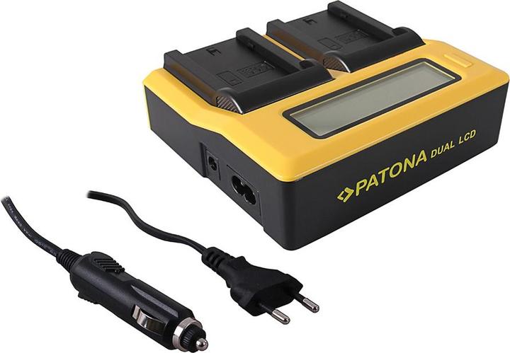 Image du produit Patona Fuji NP-W126 Double écran LCD (Chargeur de batterie d'appareil photo)