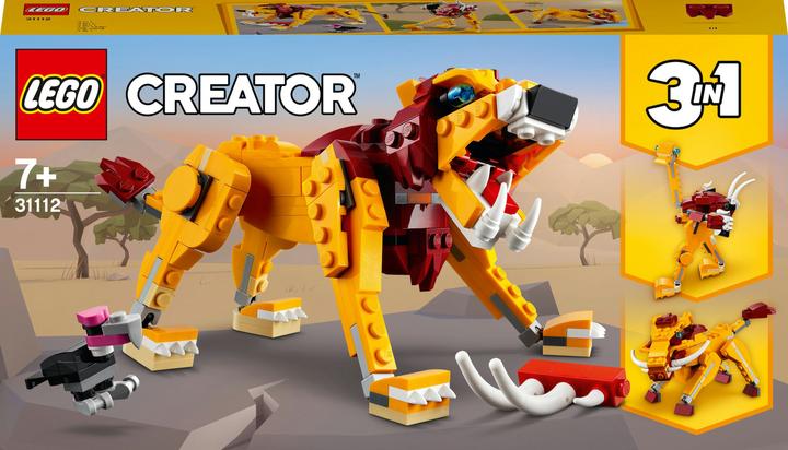 LEGO Wild Lion (31112, LEGO Creator 3-in-1)