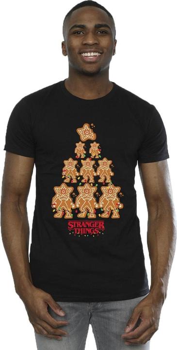 Produktbild Netflix Stranger Things Gingerbread TShirt (L)