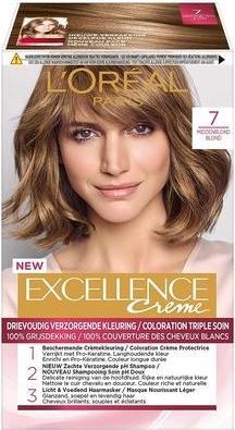 Immagine prodotto L'Oréal Paris L'Oreal Paris Excellence Creme Colore per capelli 7 Biondo Medio (7 Biondo medio)