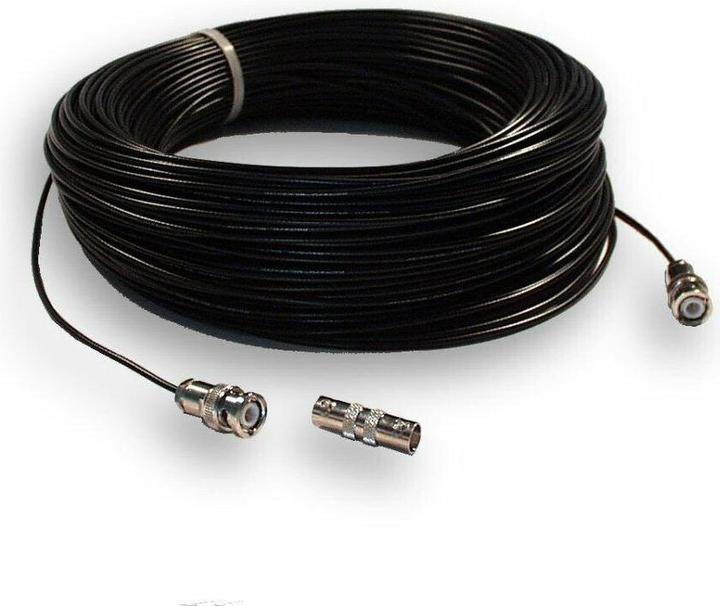 Actual product image Gude BNC extension cable - 50 m, BNC connector, two-wire (50 dB, Antenna cable)