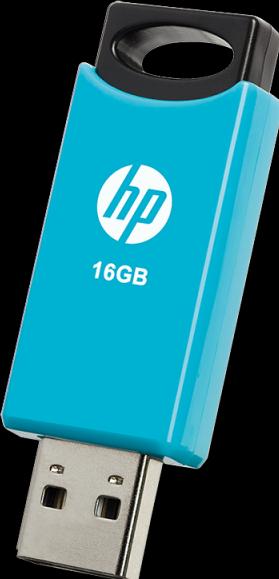 Actual product image HP v212w USB 128GB stick sliding (16 GB, USB-A)