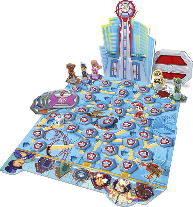 Actual product image Spin Master PAW Patrol The Movie, Adventure City Lookout Board Game for Preschoolers and Older Kids