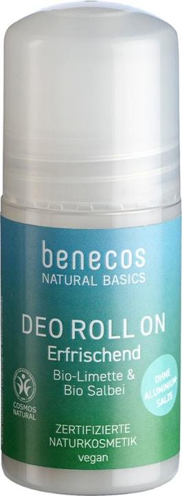 Benecos Deo RollOn Natural Basics Erfrischend - Salbei (Roll-on, 50 ml)