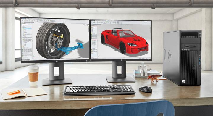 Produktbild HP Z24n Narrow Bezel Display (1920 x 1200 Pixel, 24")