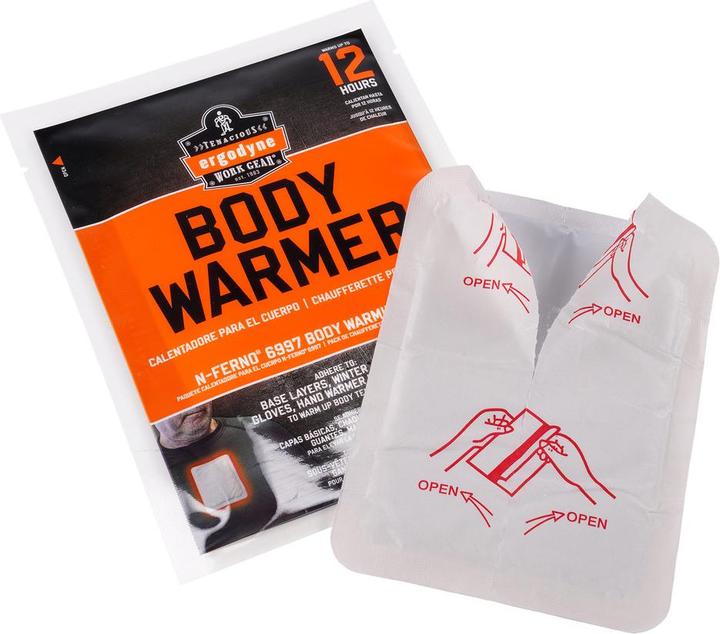 Ergodyne Body warmer pads N-Ferno 6997, 7.6 x 12.7 cm, self-adhesive