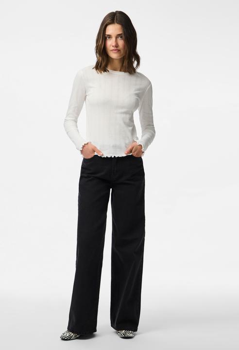 Produktbild Pieces Pcmarie Ls O-Neck Poin Top Jrs Noos Bc (XL)