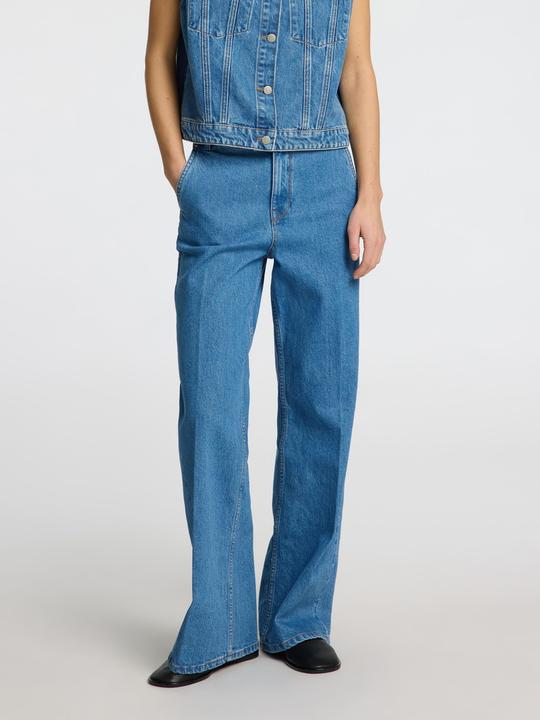 Actual product image Selected Femme Extra Wide Fit Jeans (W26/L32)