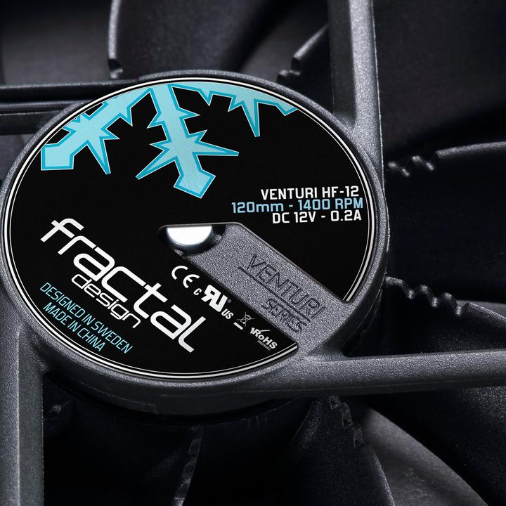 Actual product image Fractal Venturi HP-12 PWM (120 mm, 1 x)