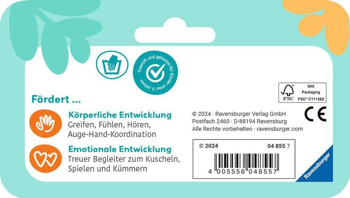Image du produit Ravensburger 4855 play+ explorer elephant, peluche avec de nombreux effets ludiques, pour la maison et le