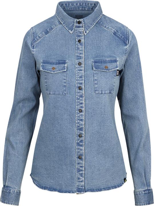 Immagine prodotto iXS Carve donne Digger camicia organica lavata blu 36 (36)