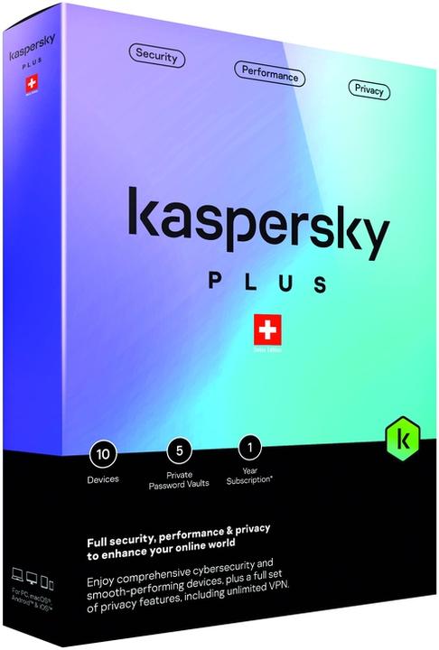 Image du produit Kaspersky Plus (10 PC) (10 Utilisateur, 12 mois)