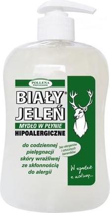 Actual product image Biały Jeleń POL mydło w płynie pompka 500ml (Liquid soap, 500 ml)