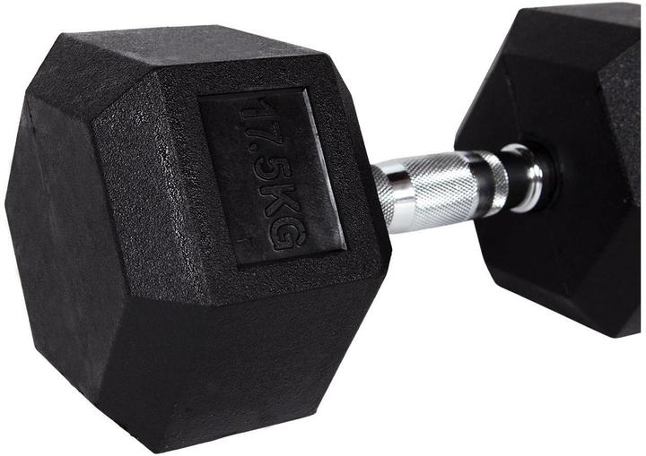 Produktbild Fitcom Hex Dumbbell 17.5 kg (1 x 17.5 kg)