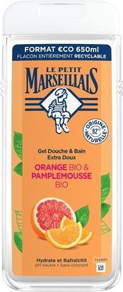 Actual product image Le Petit Marseillais And Bath Organic Grapefruit And Organic Orange 650ml (650 ml)