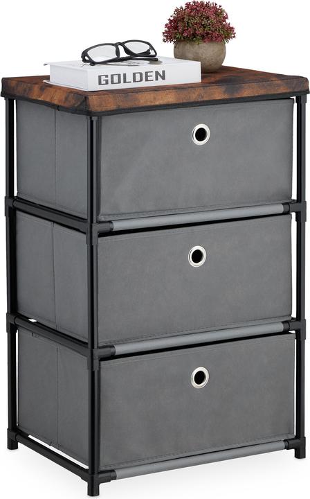 Actual product image Relaxdays Chest of drawers (43 x 33 x 65 cm)
