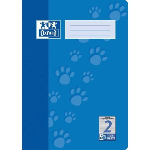 Actual product image Oxford Exercise book, A4, ruling 2 (A4, Hardcover)