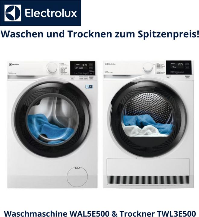 Electrolux WAL5E500 (8 kg, Gauche)