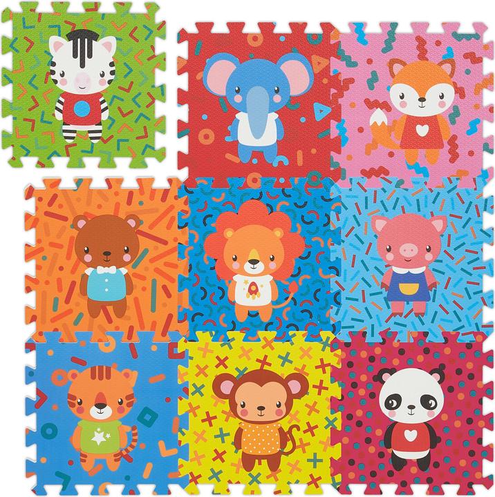 Relaxdays Puzzle mat (30 x 30 x 1 cm)