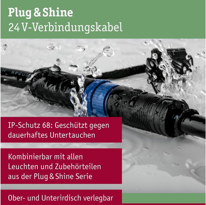 Immagine prodotto Paulmann Cavo Plug & Shine per esterni 1 in-4 out